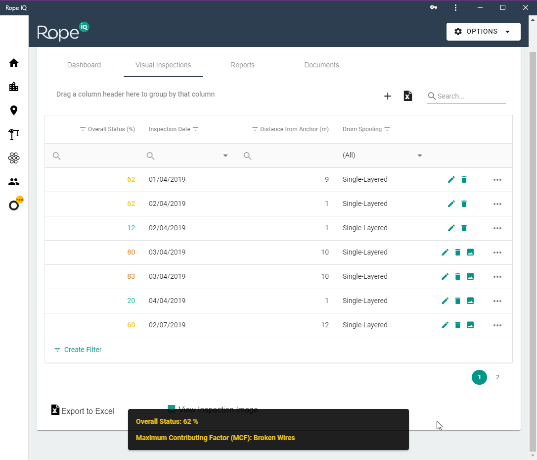 Rope IQ - Wire Rope Software